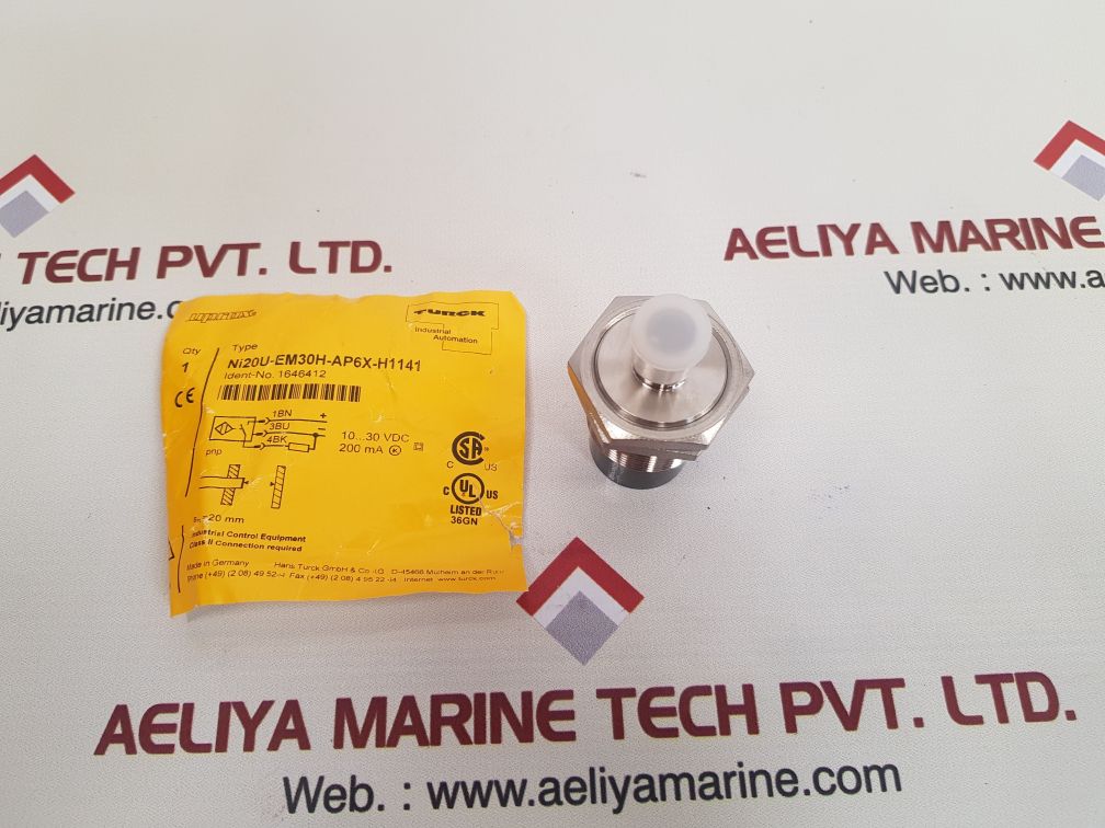 Turck ni20u-em30h-ap6x-h1141 proximity sensor