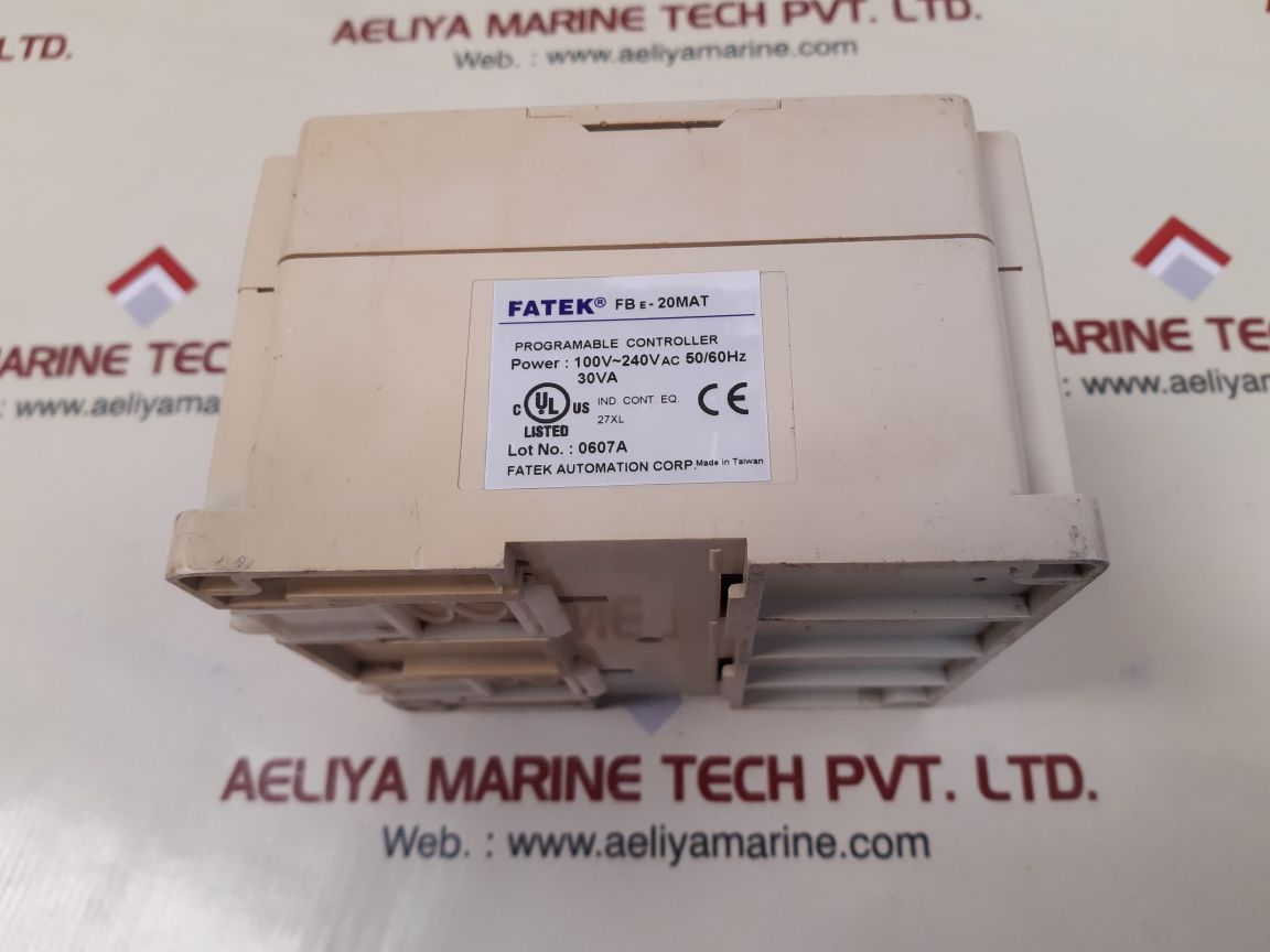 Fatek fbe-20mat programmable controller