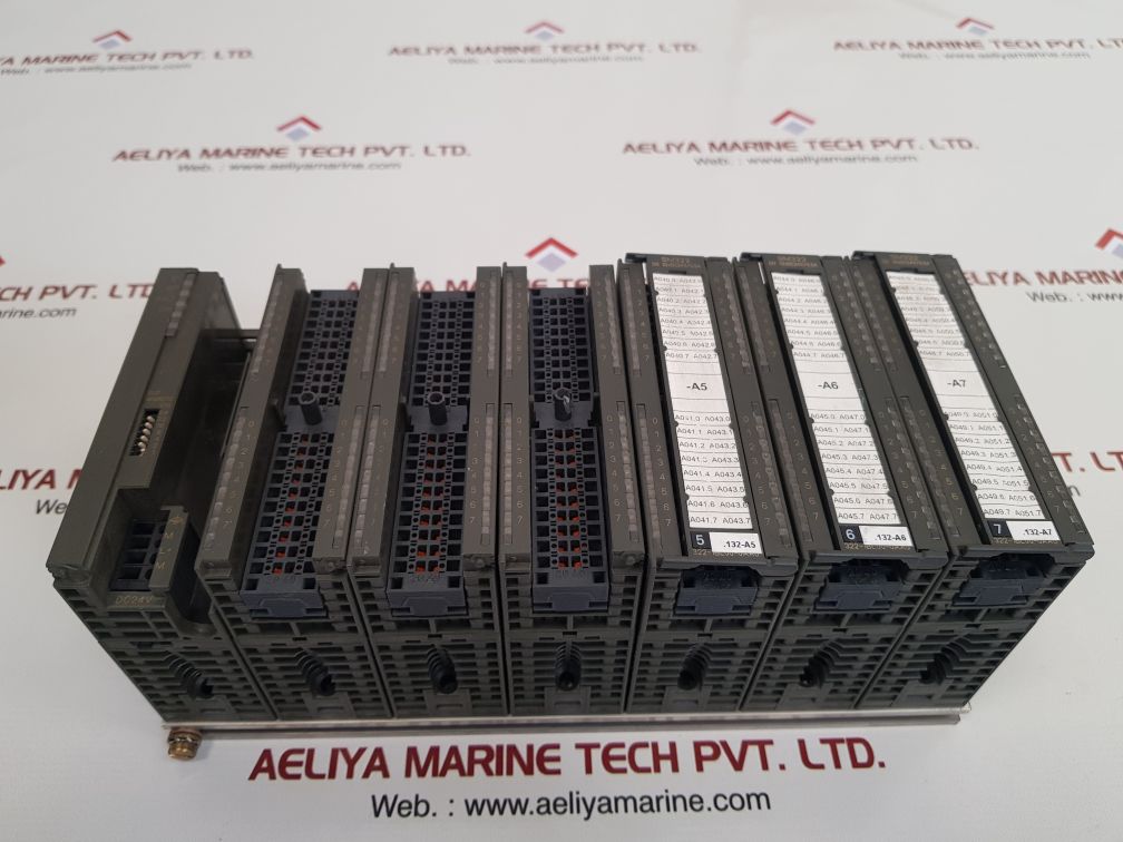 Siemens simatic s7 6es7 322-1bl00-0aa0 output module rack