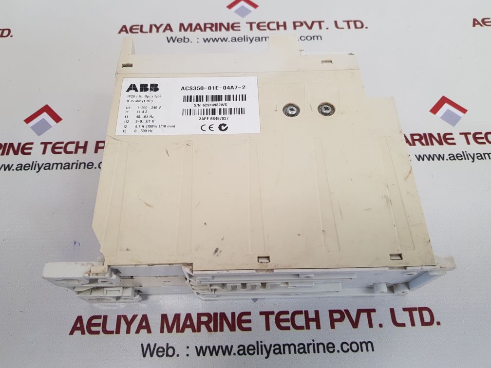 Abb acs350-01e-04a7-2 ip20/ul open type ac driver
