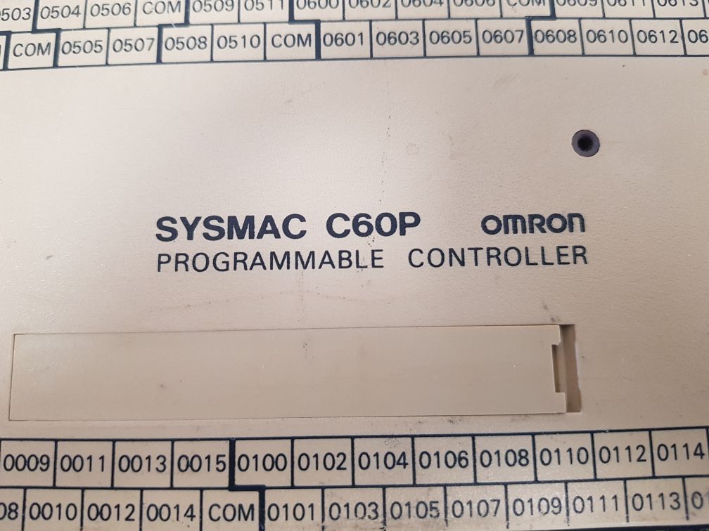Omron c60p-cdt1-ae sysmac c60p programmable controller