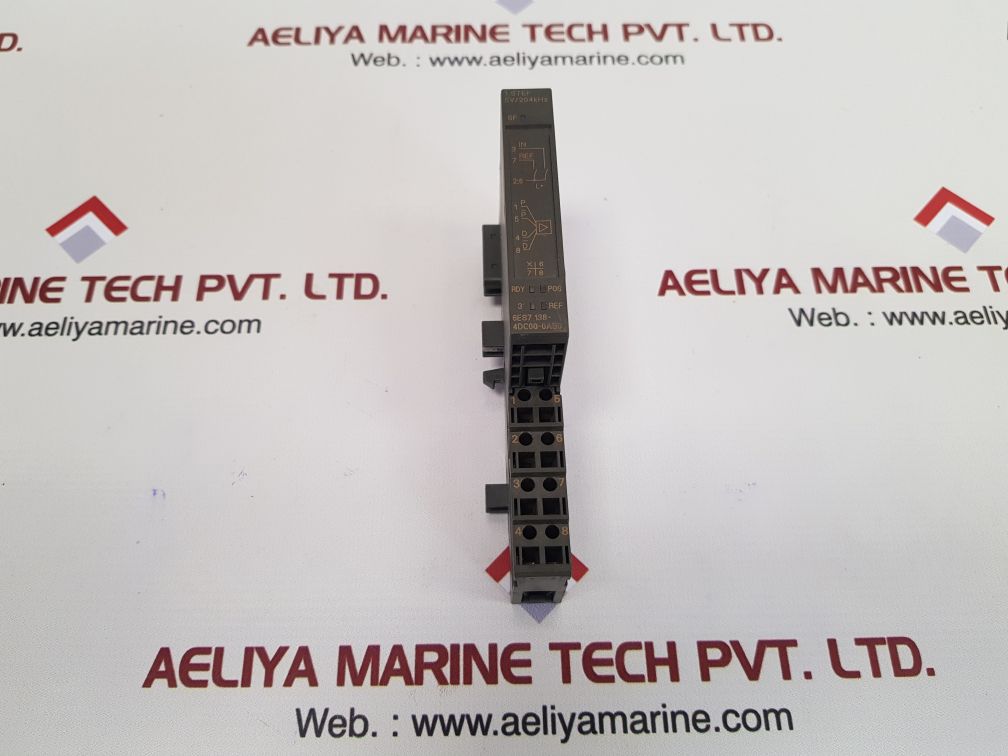 Siemens 6es7 138-4dc00-0ab0 positioning module with 6es7 193-4cb30-0aa0 base