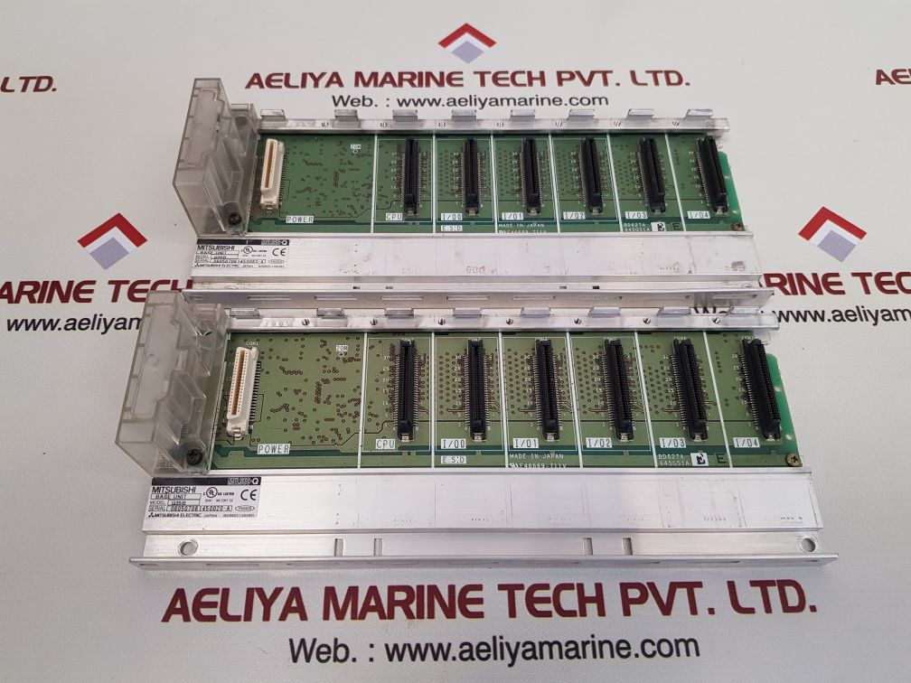 Mitsubishi electric melsec-q q35b base unit 645g51a e e