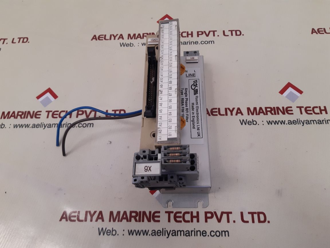 Rasmi electronics r88a fiw 104-e single phase rfi filter