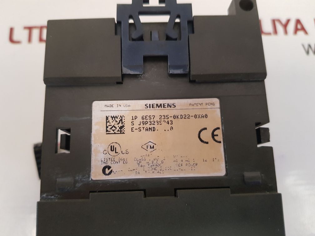 Siemens 6es7 235-0kd22-0xa0 analog module Used