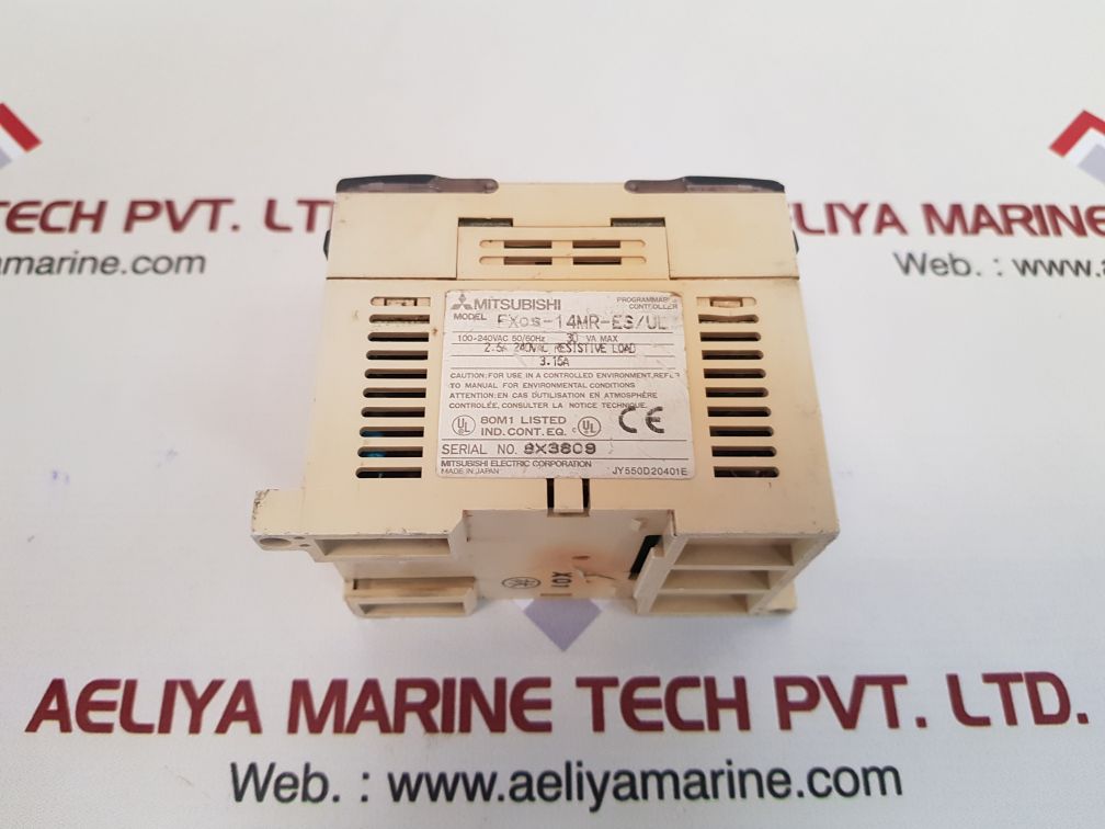 Mitsubishi melsec fx0s-14mr-es programmable controller