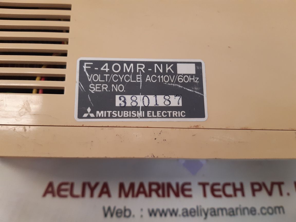 Mitsubishi f-40mr-nk relay unit