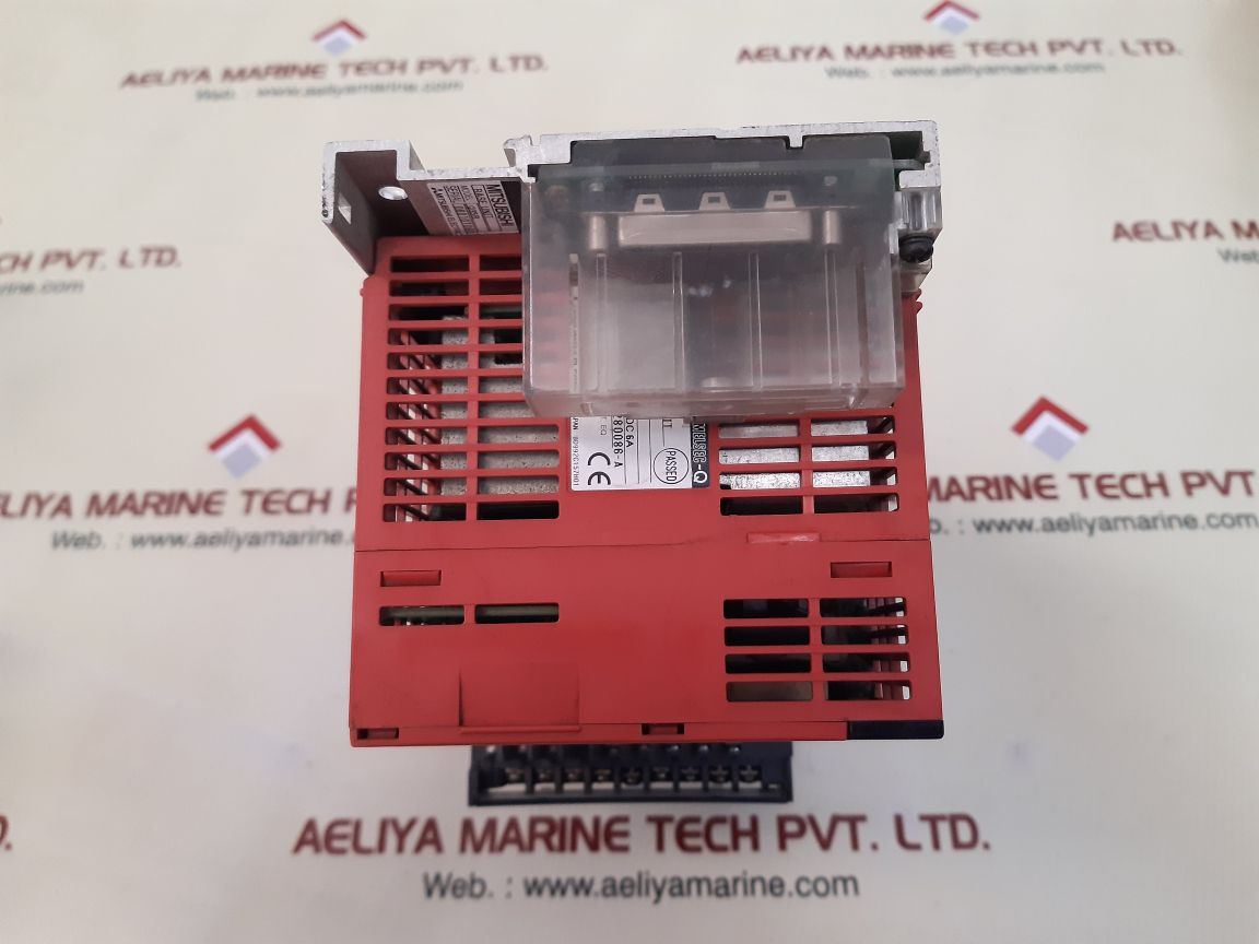 Mitsubishi melsec q61p-a2,q02hcpu,q68davn,qd75p4,qd75p2,qj61bt11n module rack
