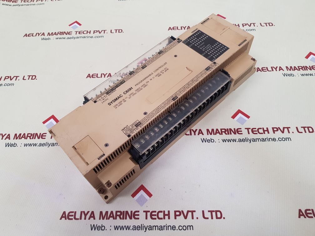 Omron sysmac c60h programmable controller c60h-c6dr-de-v1