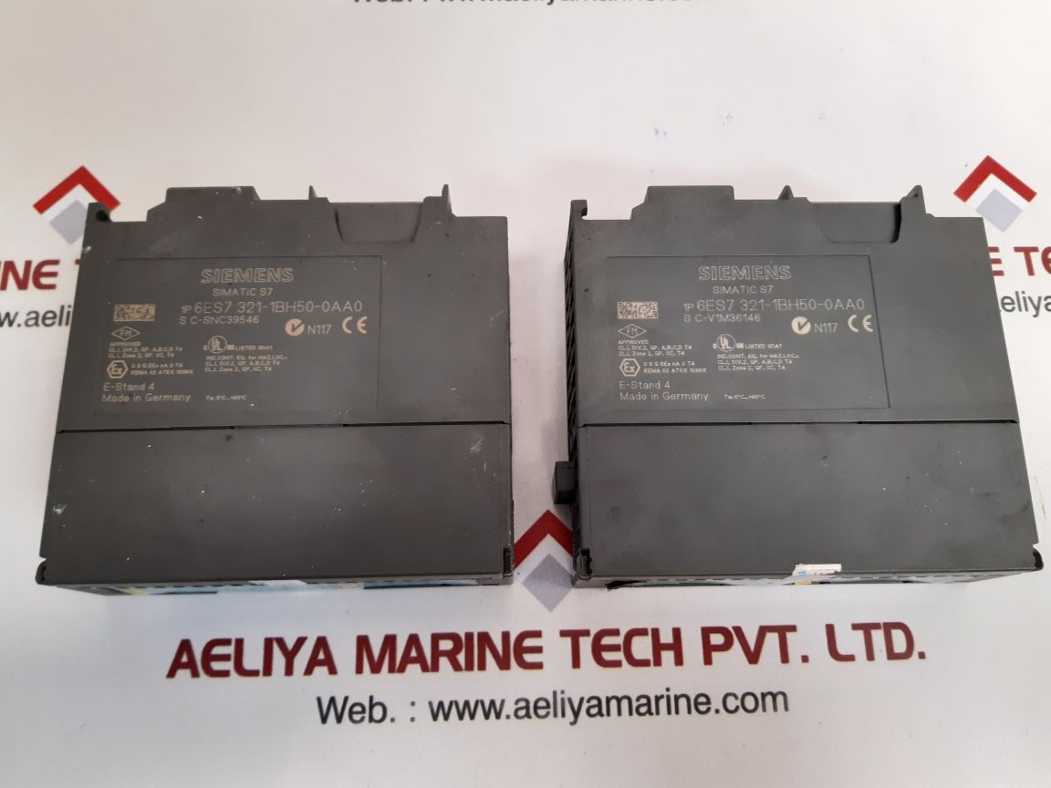 Siemens 6es7 321-1bh50-0aa0 simatic s7 input module