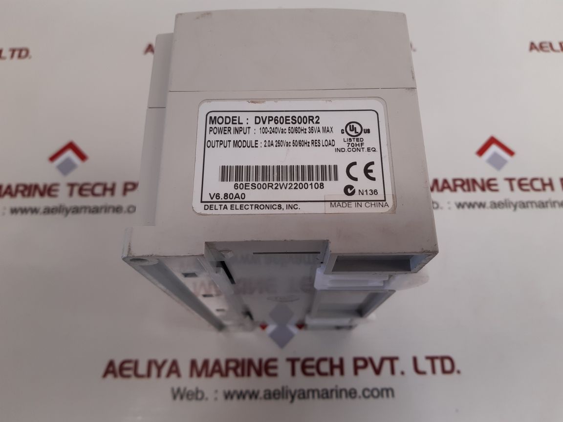 Delta dvp60es00r2 programmable controller +24v