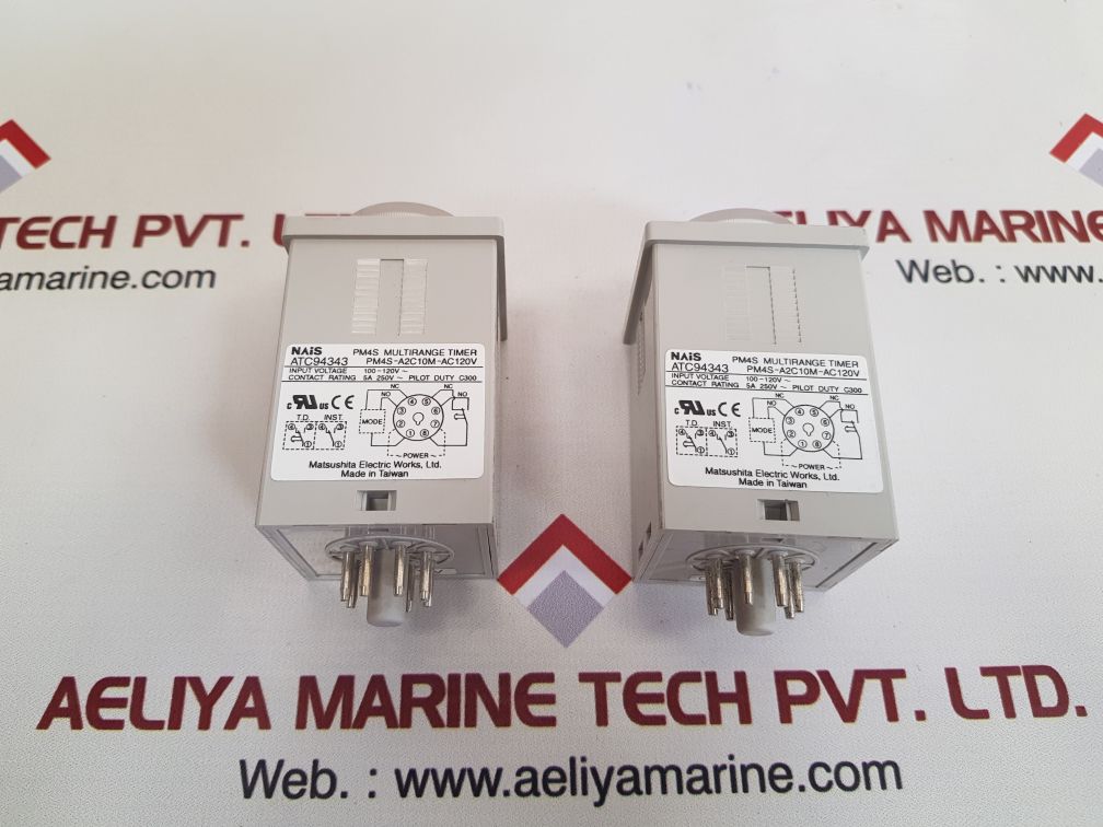 Matsushita pm4s-a2c10m-ac120v multirange timer atc94343