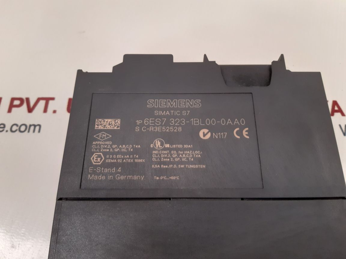 Siemens 6es7 323-1bl00-0aa0 simatic s7 i/o module