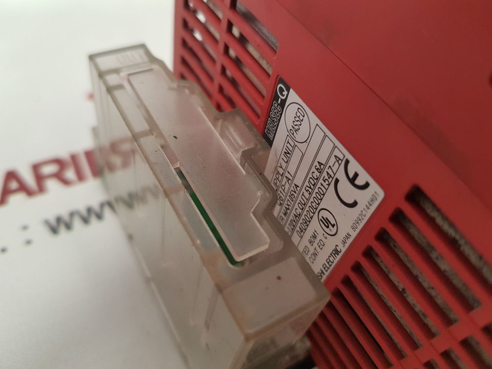 Mitsubishi melsec-q q61p-a1,qj71lp21-25,qx42,q68adv,qy42p module rack