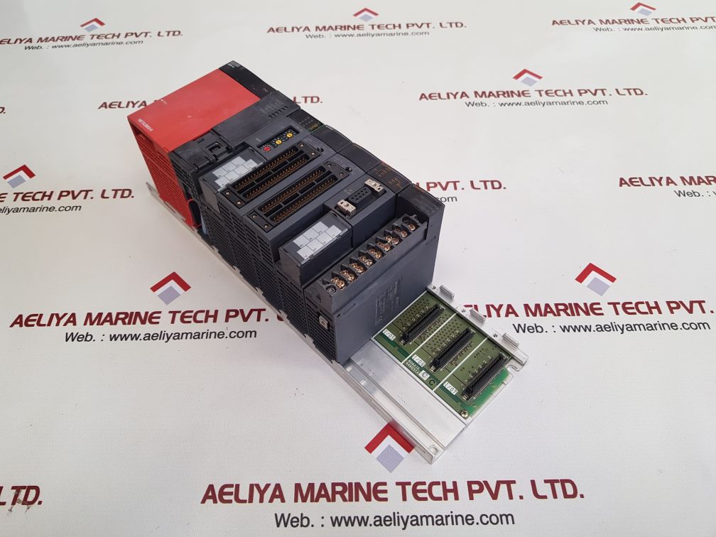 Mitsubishi melsec q61p-a2,q06hcpu,qx42,qy42p,qj71c24,q68dav module