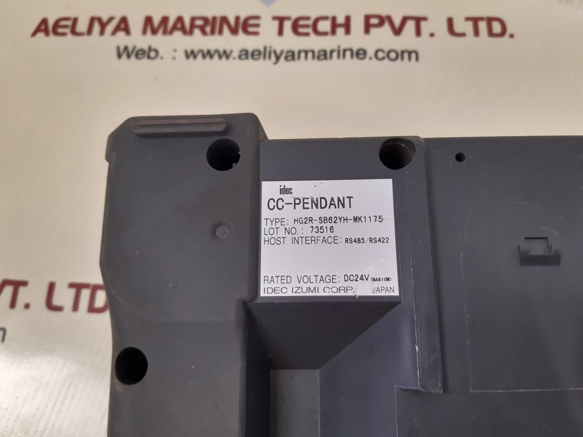 Idec izumi hg2r-sb62yh-mk1175 host interface rs485/rs422