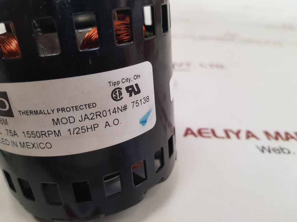 Fasco ja2r014n# electric/servo motor