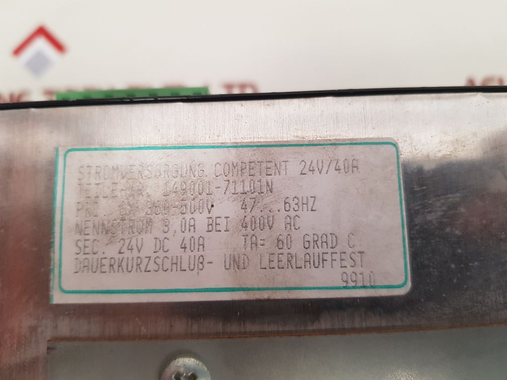 Competent 149001-71101 power supply 2 080 083
