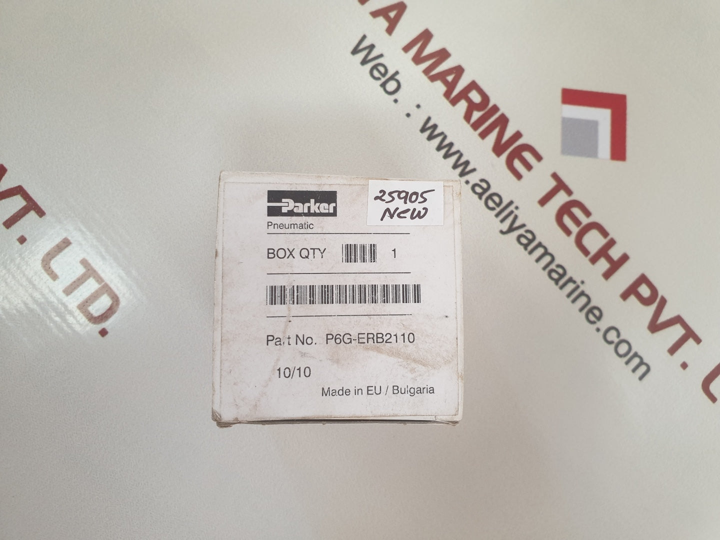 Parker p6g-erb2110 pneumatic gauge