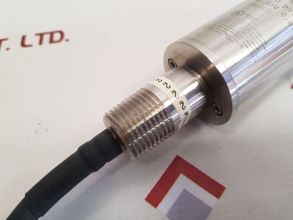 Druck ptx 651-a031 pressure transmitter 1000 psi sg 9-30v d.c.