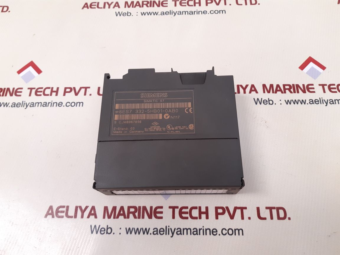 Siemens 6es7 332-5hb01-0ab0 simatic s7 analog output module