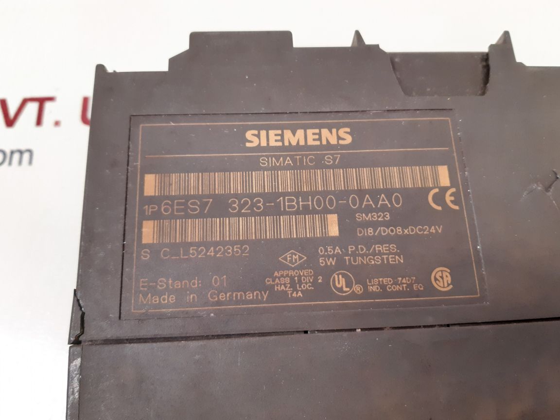 Siemens 6es7 323-1bh00-0aa0 sm323 digital i/o module