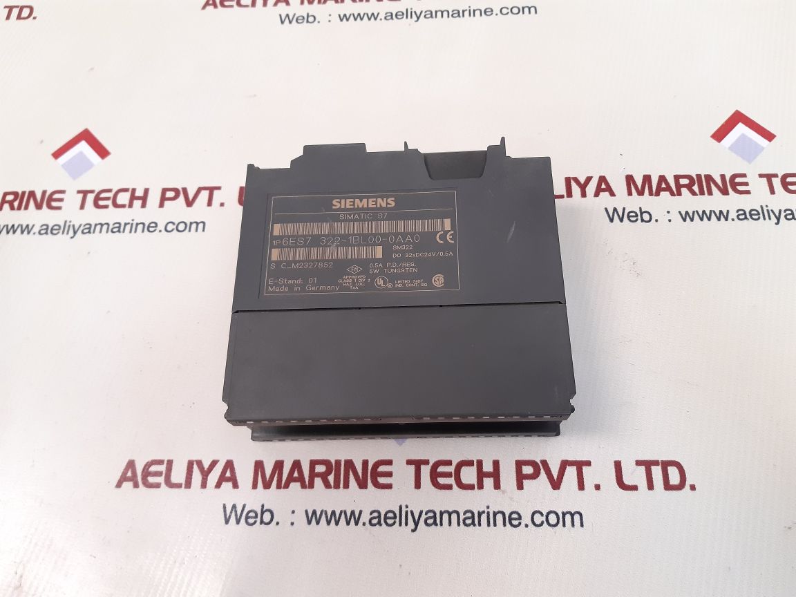 Siemens simatic s7 6es7 322-1bl00-0aa0 output module e-stand: 1
