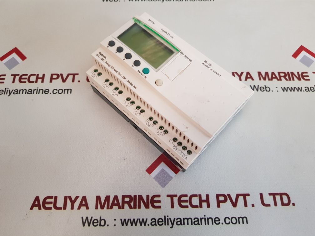 Schneider zelio sr3 b261bd logic controller module