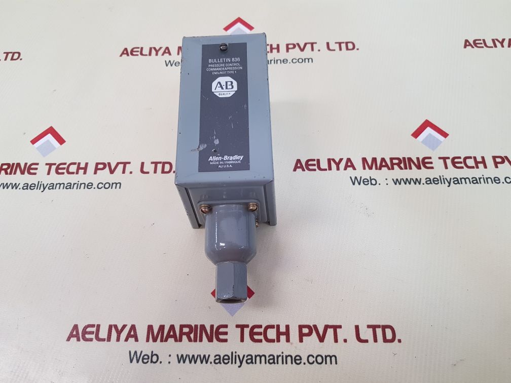 Allen-bradley bulletin 836 pressure control switch