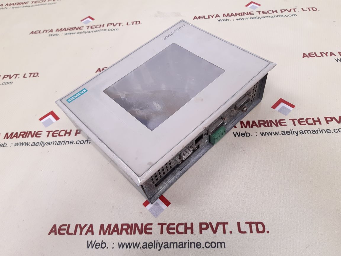Siemens simatic tp27 6av3627-1nk00-2ax0 mono touch screen panel