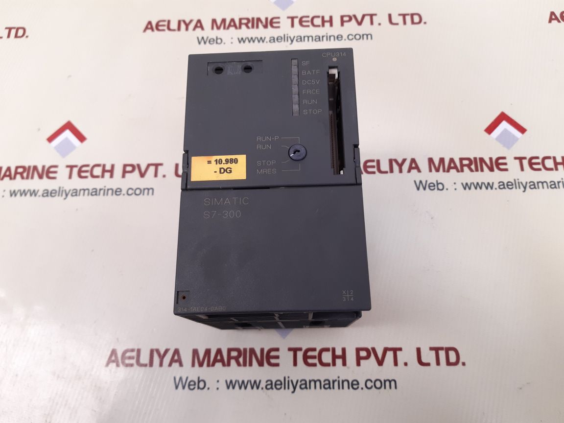 Siemens simatic s7-300 6es7 314-1ae04-0ab0 module 60°c