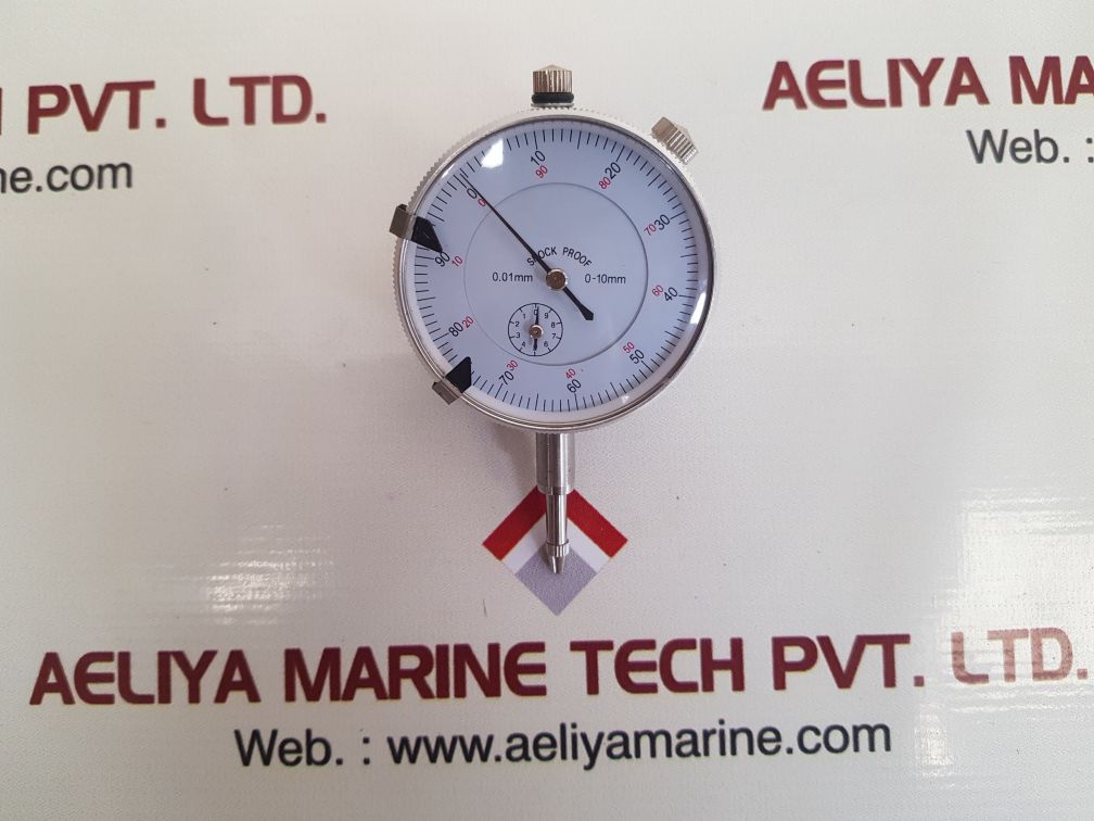 Shock proof 0.01mm 0-10mm dial indicator gauge