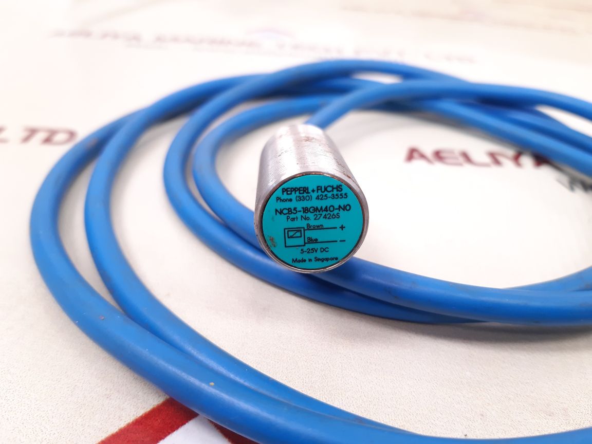 Pepperl+fuchs ncb5-18gm40-n0 inductive sensor 27426s