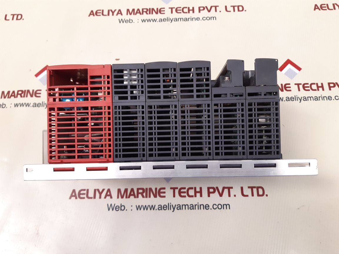 Mitsubishi melsec q61p-a2,q01cpu,qx41,qy41p,qy40p,qj61bt1 module rack