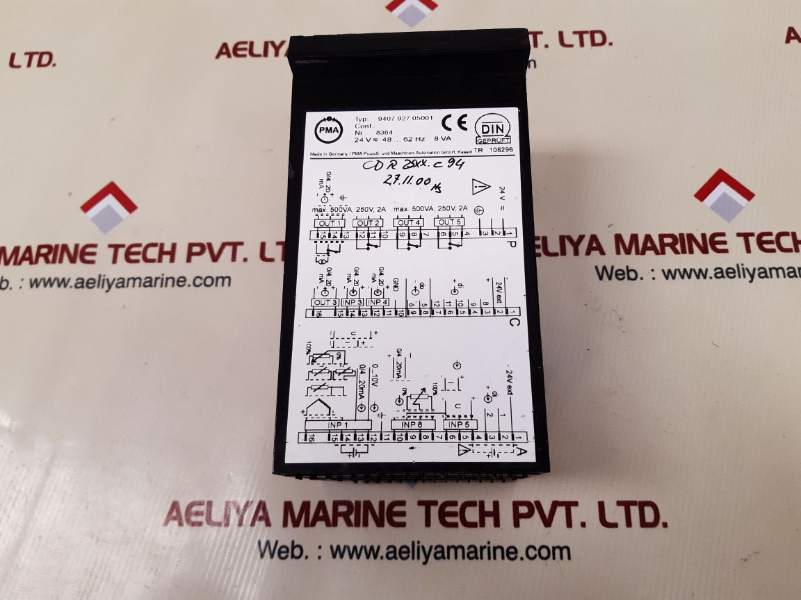 Pma 9407 927 05001 ks 94 temperature process controller