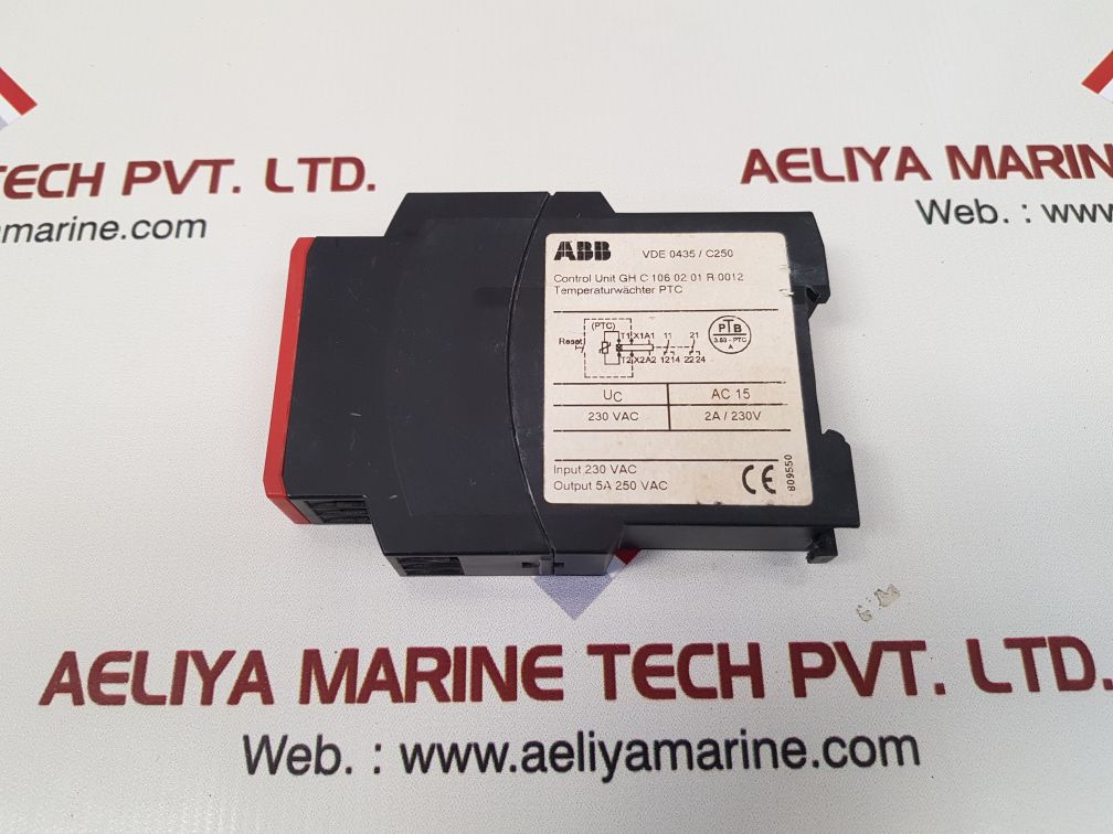 Abb c 106.02 thermistor control unit