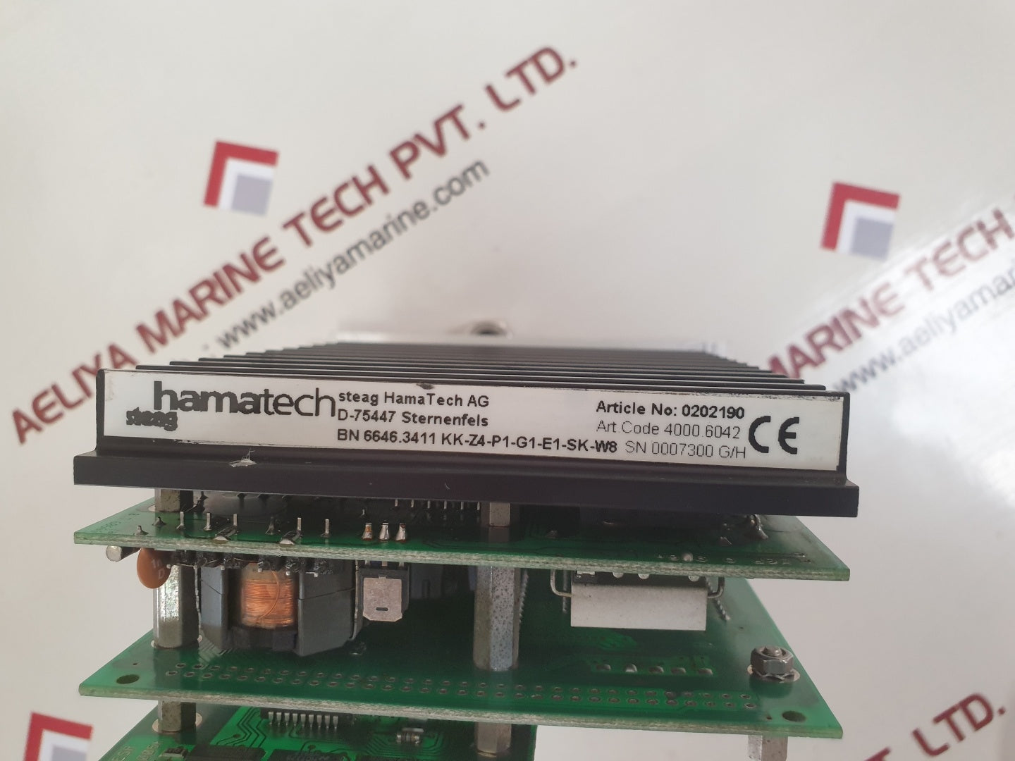Steag hamatech 0202190 motion controller bn 6646.3411 kk-z4-p1-g1-e1-sk-w8