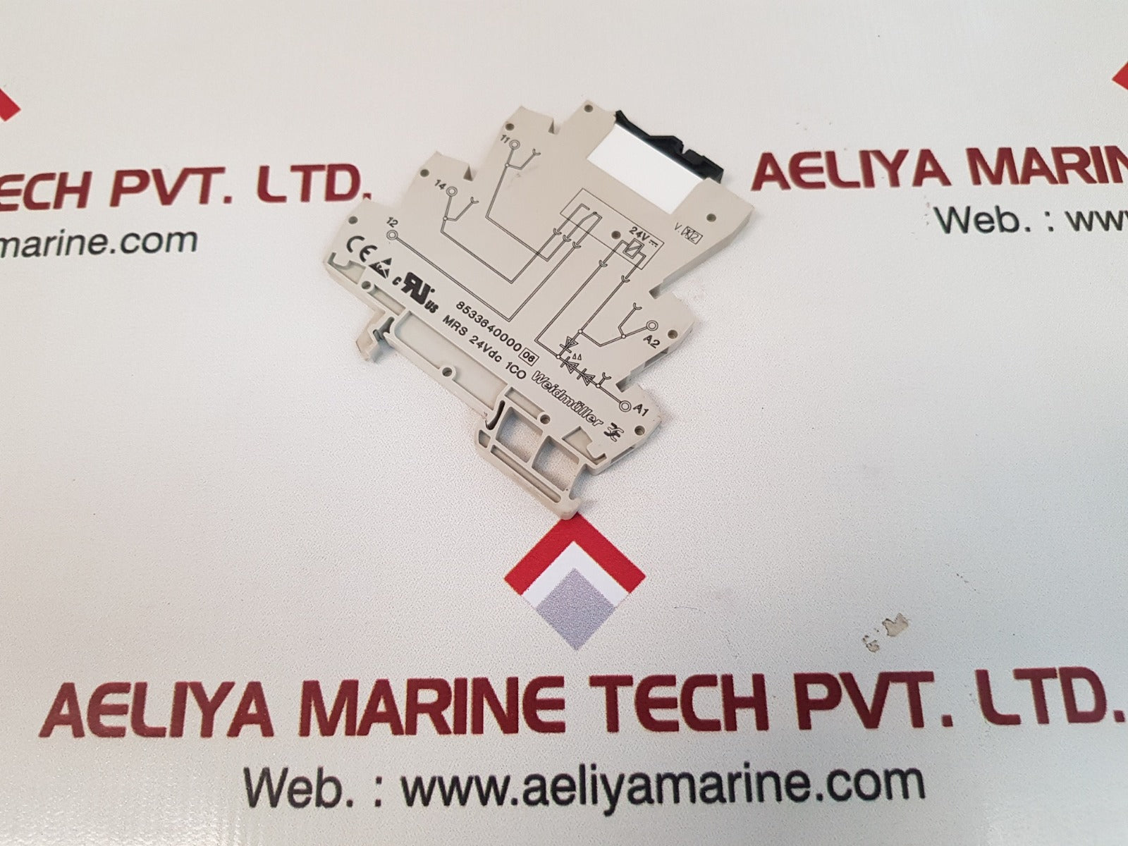 Set of 11x Weidmuller 8533640000 relay