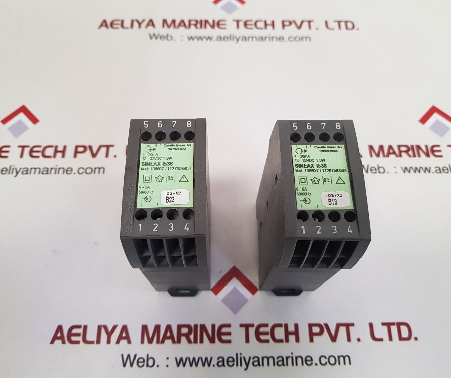 Camille bauer sineax i538 transducer for ac current