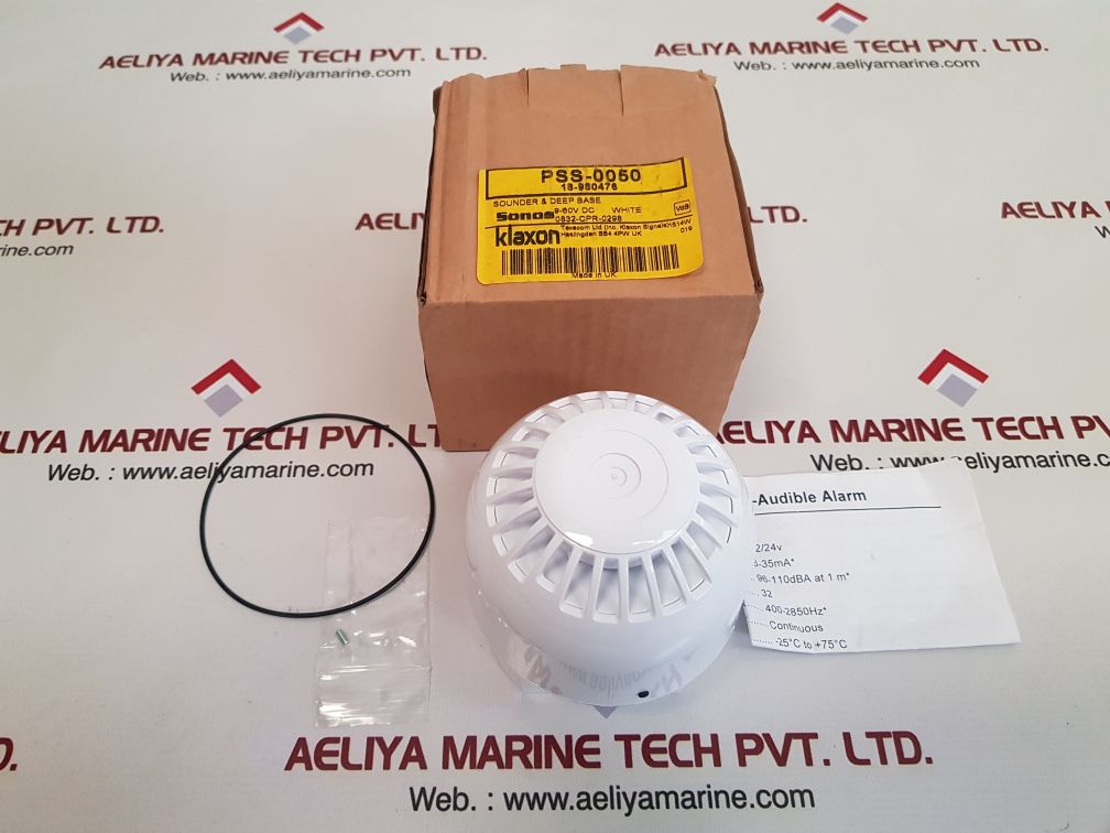 klaxon pss-0050 sounder & deep base 4-41ma