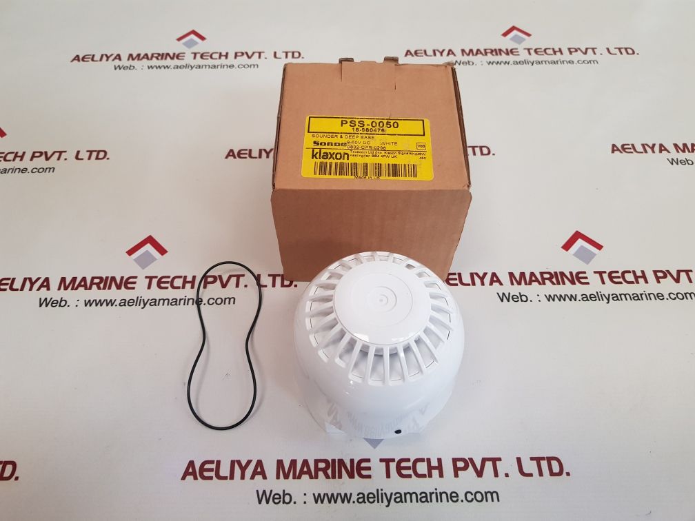 klaxon pss-0050 sounder & deep base ip65