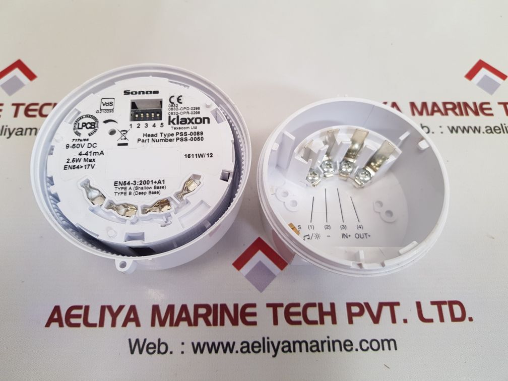 Klaxon pss-0089 sounder 2.5w max
