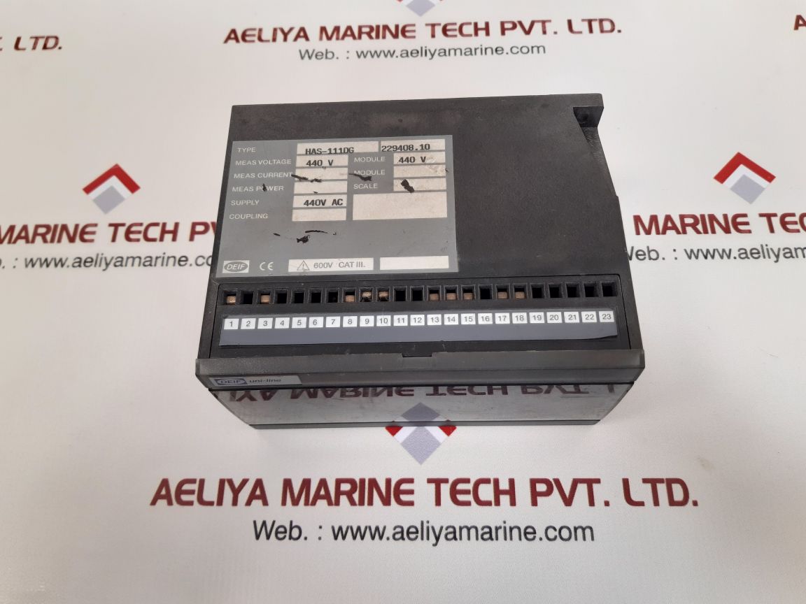 Deif has-111dg synchronize control relay 229408.10