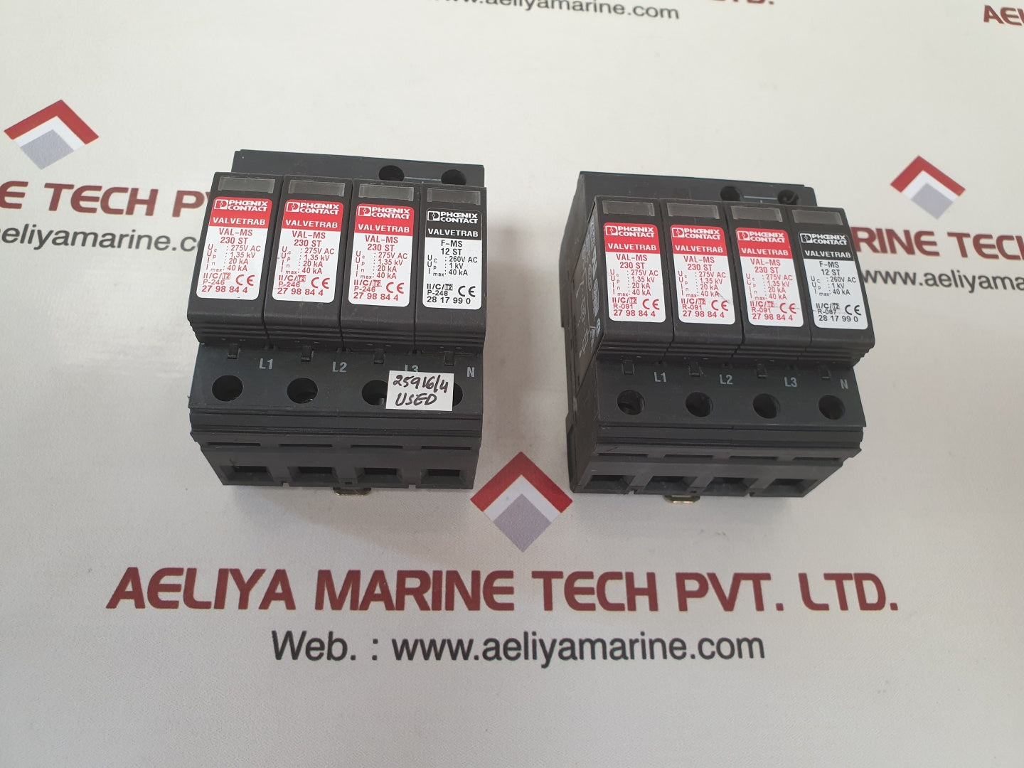 Phoenix val-ms 2838209 val-ms 230/3+1 surge arrester
