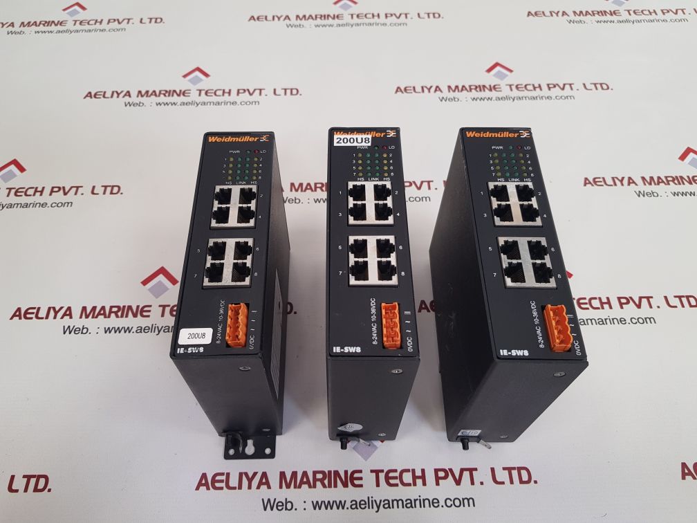 Weidmuller ie-sw8 ethernet switch 8808240000