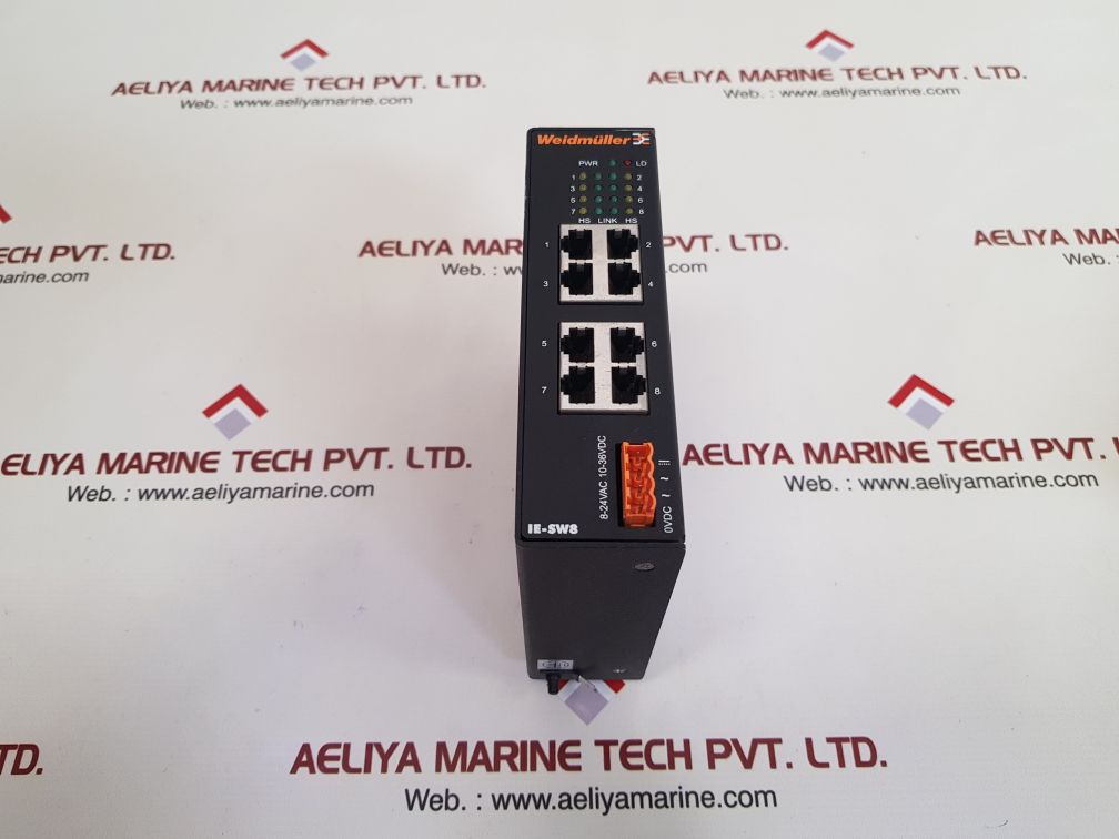 Weidmuller ie-sw8 ethernet switch 8808240000