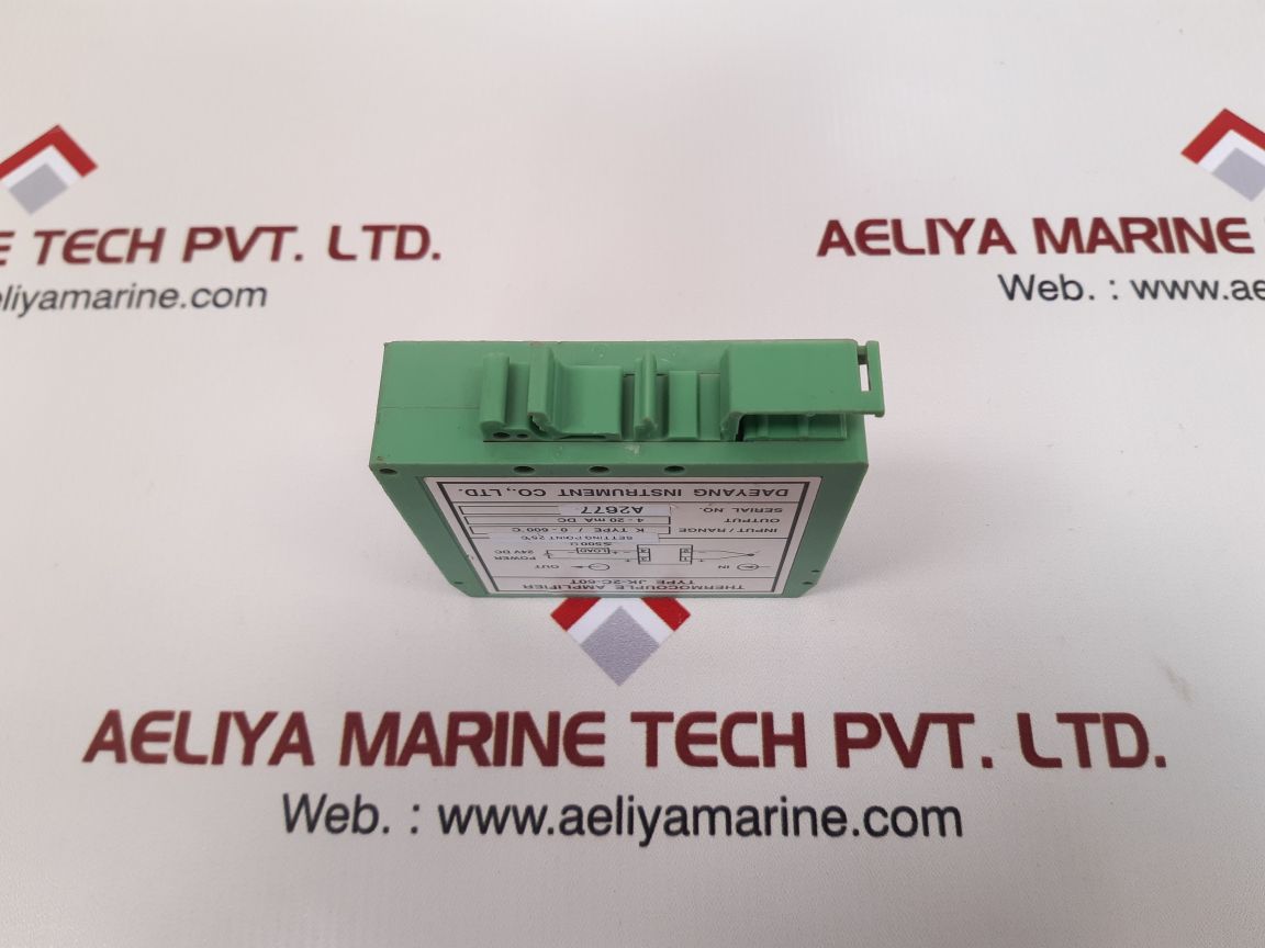 Daeyang jk-2c-60t thermocouple amplifier 24v dc