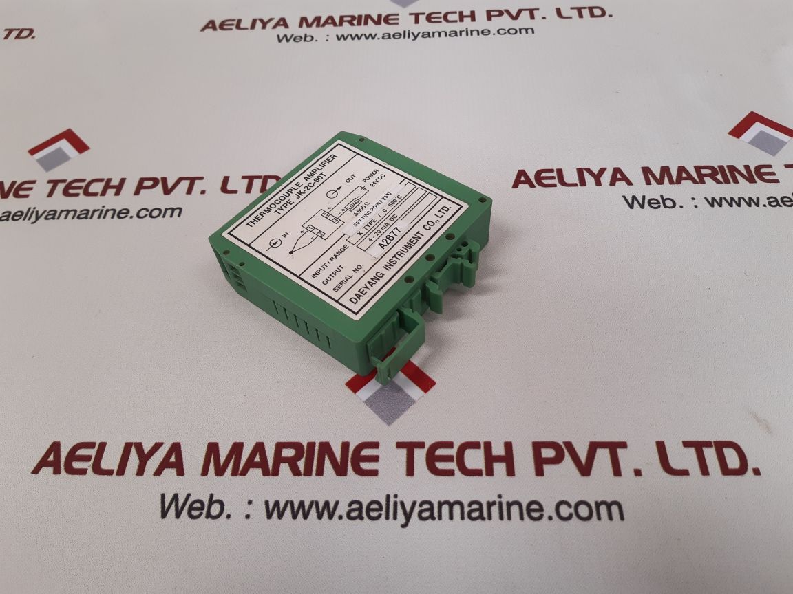 Daeyang jk-2c-60t thermocouple amplifier 24v dc