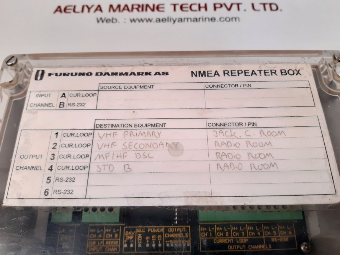 Furuno nmea repeater box