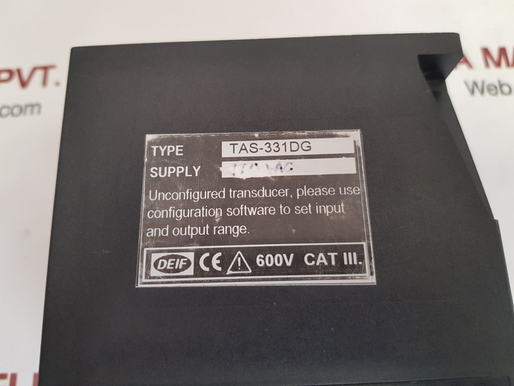 Deif tas-331dg selectable ac transducer 110 vac